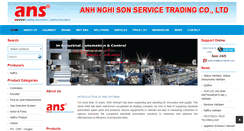 Desktop Screenshot of ansvietnam.com